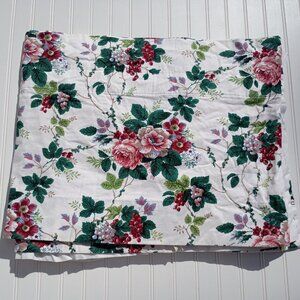 Waverly Pleasant Valley Curtain Valance Extra Wide 19.5 x 204 For Large Window
